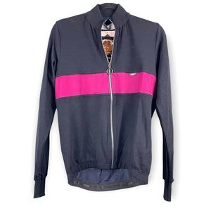 NWT Trek Black & Pink Longsleeve Womens Cycling Athleticwear Cycling Jersey Sz S